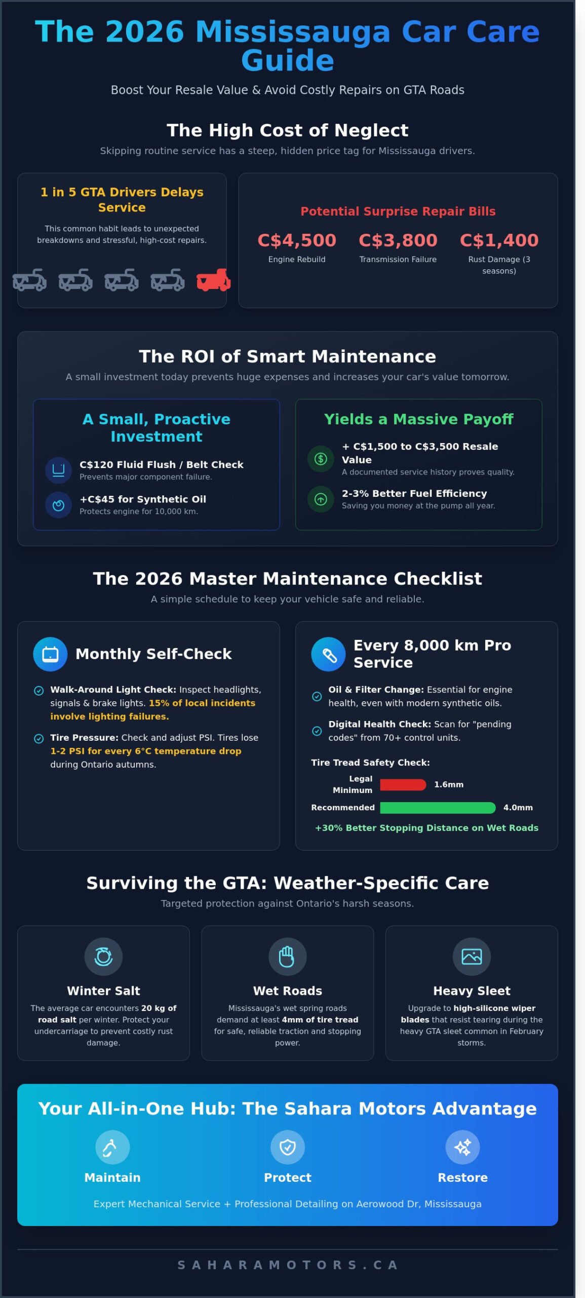 Essential Car Maintenance in Mississauga: The 2026 Guide to Vehicle Longevity
