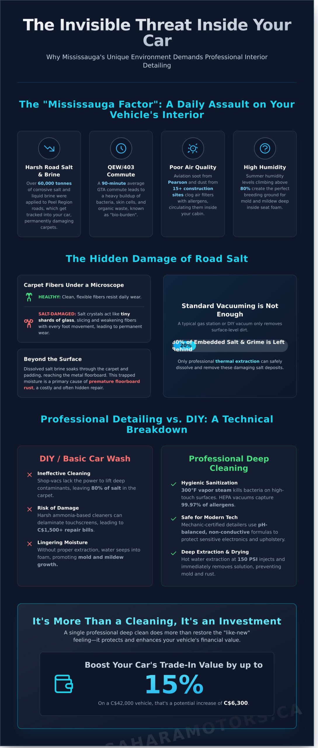 Professional Car Interior Cleaning in Mississauga: The Ultimate 2026 Guide
